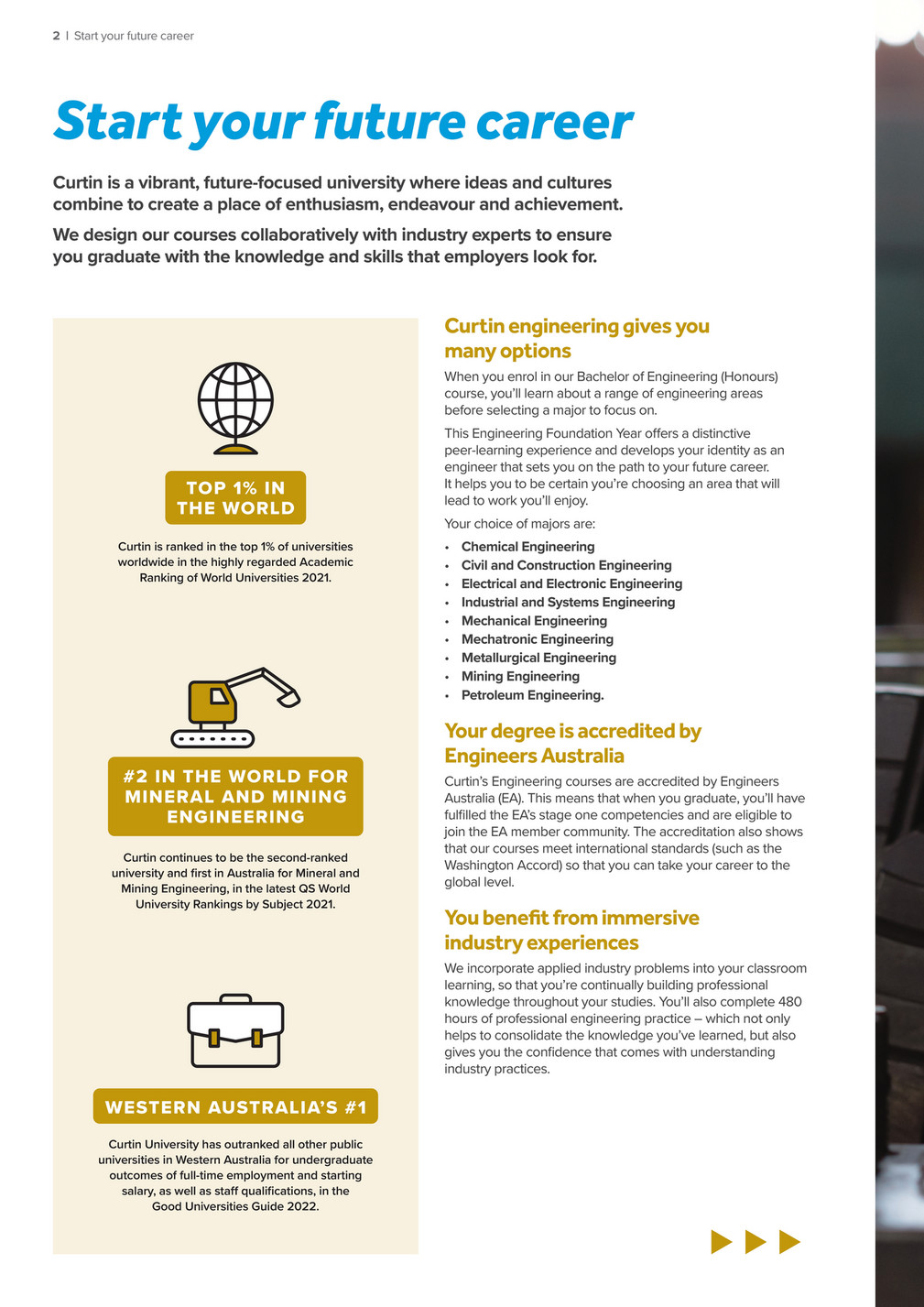 Curtin University - Engineering UG Guide 2023 - Page 1