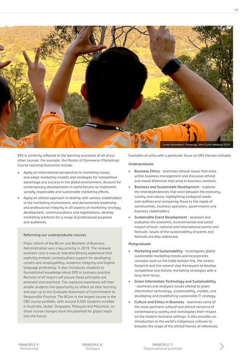 Curtin University - Principles for Responsible Management Education ...