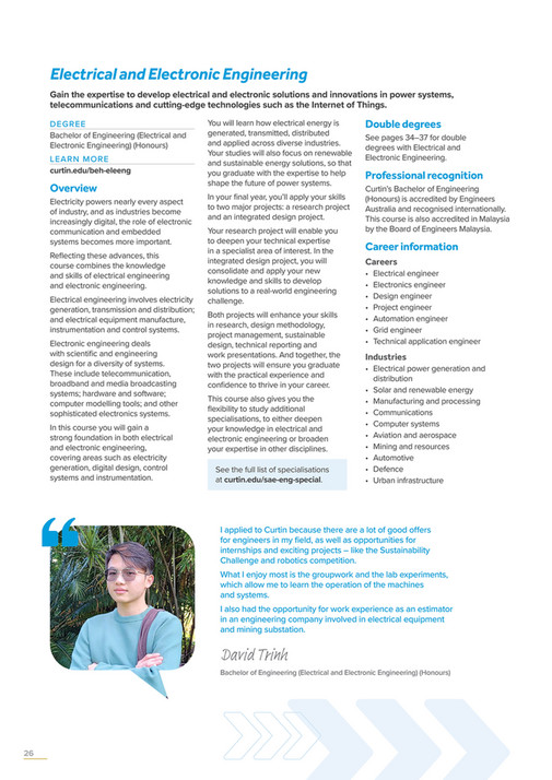 Curtin University Engineering UG Guide 2026 Page 2829