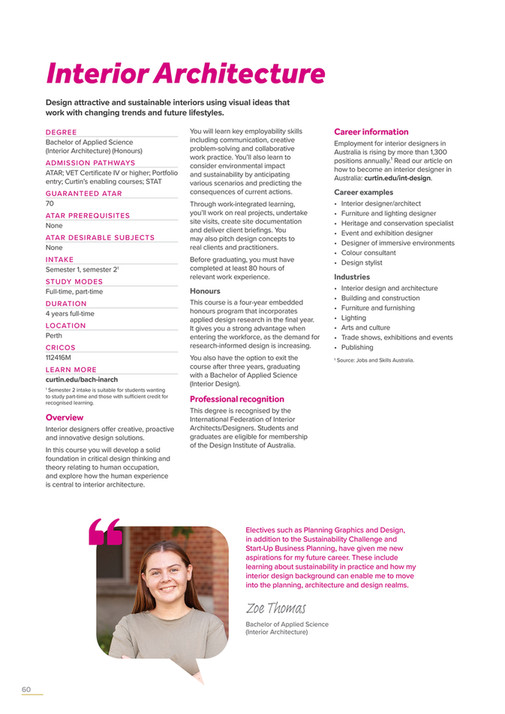 Curtin University - Humanities UG Guide 2027 - Page 62-63